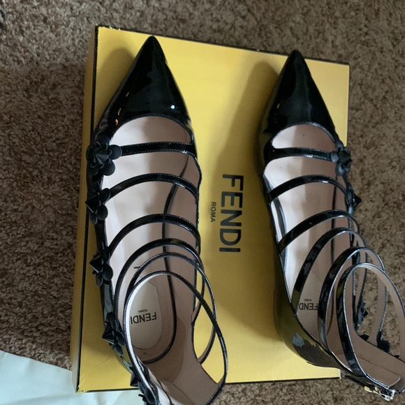 FENDI flower flats 38 - Picture 7 of 9